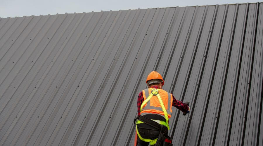 Professional metal roof installation services in Lawton, ND